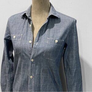 J Crew Western Denim Jean Shirt